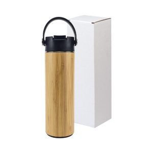 Bamboo Flask with Tea Infuser - Image 3