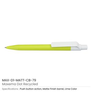 MATT Pens with White Clip - Image 5
