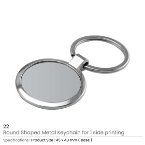 Round Metal Key Holders - Image 3