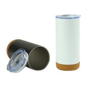 Travel Tumbler with Cork Base - Image 3