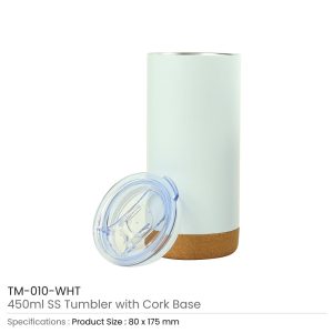 Travel Tumbler with Cork Base - Image 8
