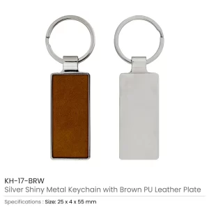 Silver Shiny Metal Keychains - Image 5