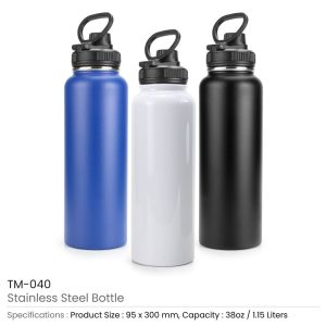 Stainless Steel Bottles with Carry Handle - Image 9