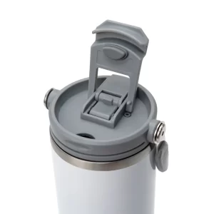 Steel Tumblers with Handle & Straw - Image 9