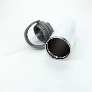 Steel Tumblers with Handle & Straw - Image 4