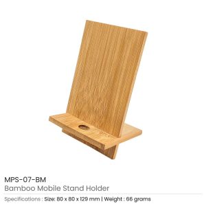 Bamboo Mobile Holder - Image 3