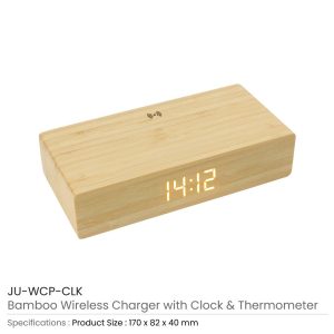 Clock with 5W Wireless Charging - Image 4