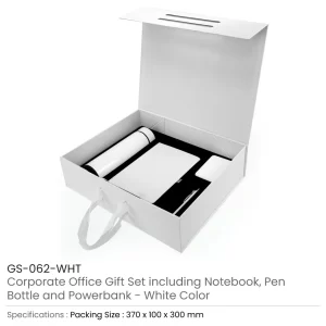 Corporate Office Gift Set in Color Themed Box with Ribbon Handle - Image 7