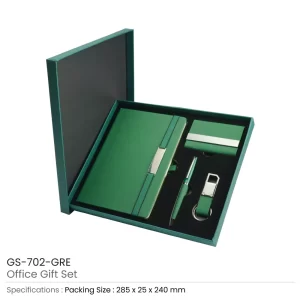 Office Gift Sets with Notebook, Pen, Card Holder, Keychain - Image 8